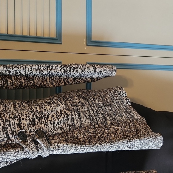 Apt 9 Dark Grey Open Sweater - Picture 8 of 12